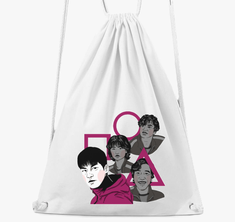 Squid Game karakterek nahrbtnik