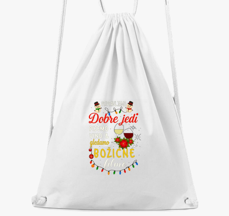 kaja, bor in filmek nahrbtnik