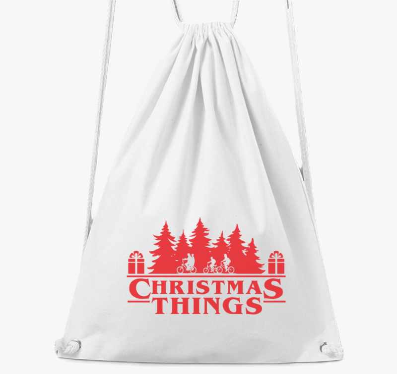 Christmas things Stranger Things nahrbtnik