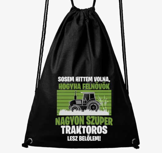 Ha zelo szuper traktoros lesz ...