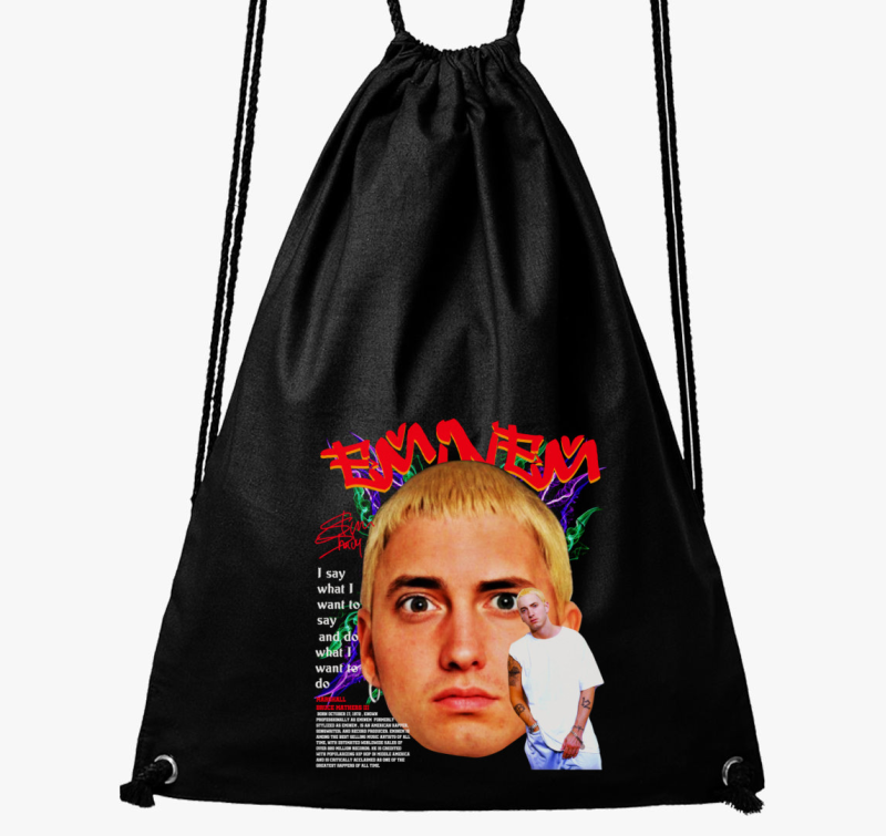 Fiatal Eminem nahrbtnik