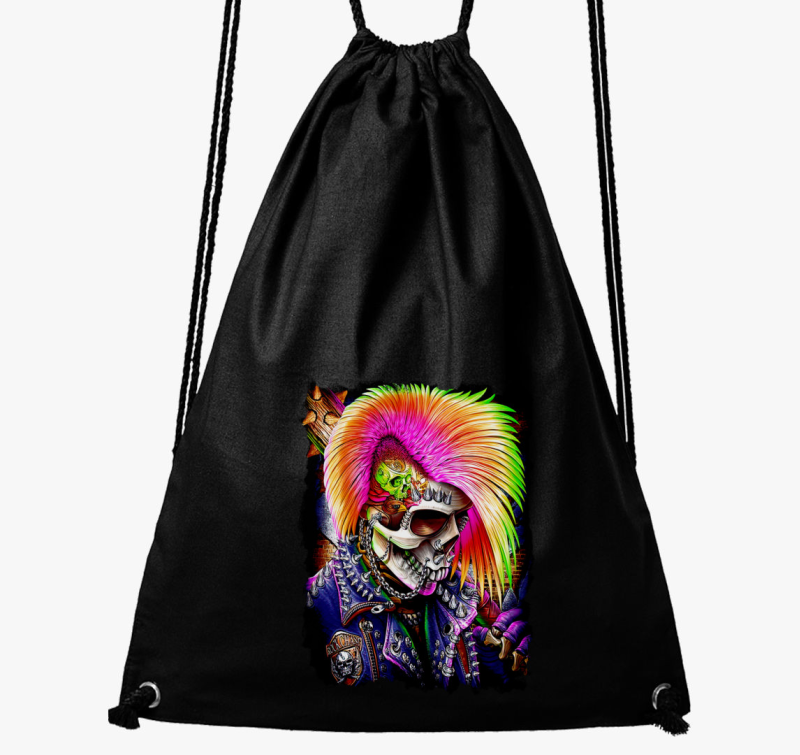 punk koponya nahrbtnik