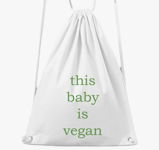 This baby is vegan (zelena nah...