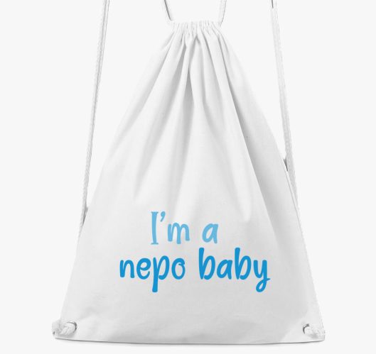 I'm nepo baby (modra) felirato...