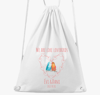 lovebirds (rdeča) na