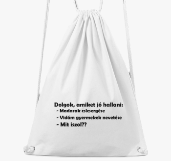 Dolgok amiket hallani nahrbtnik