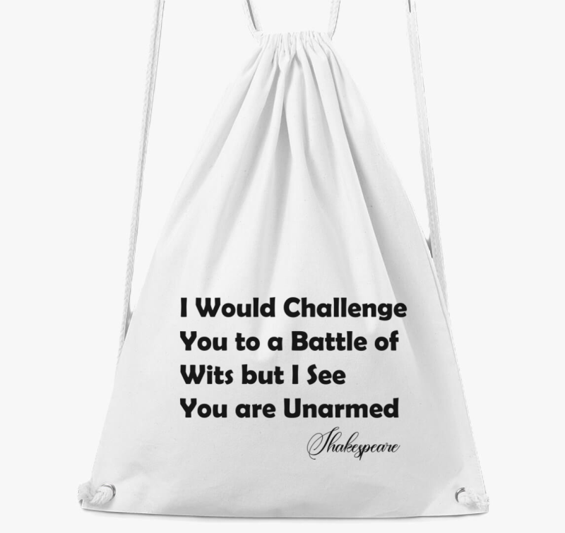 Shakespeare Funny Battle of Wits nahrbtnik