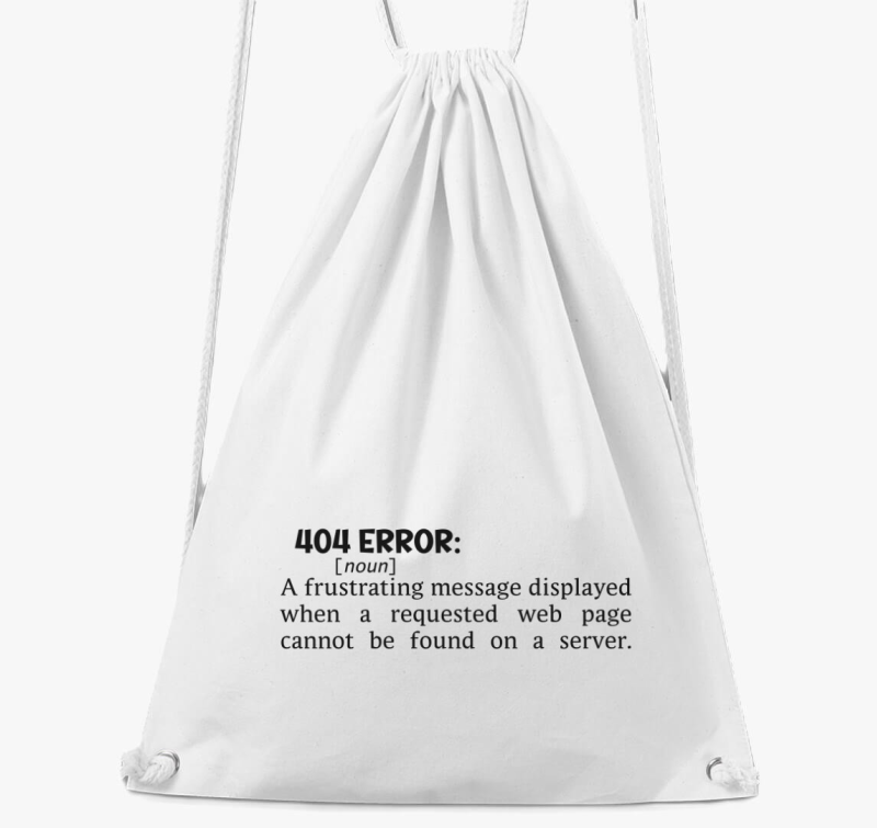 404 Error Dictionary nahrbtnik