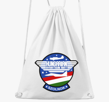 Hungarian Aviation Art Patch nahrbtnik