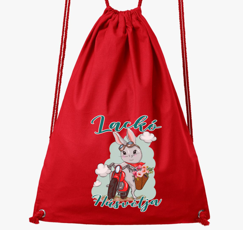 Nyuszi motoron nahrbtnik