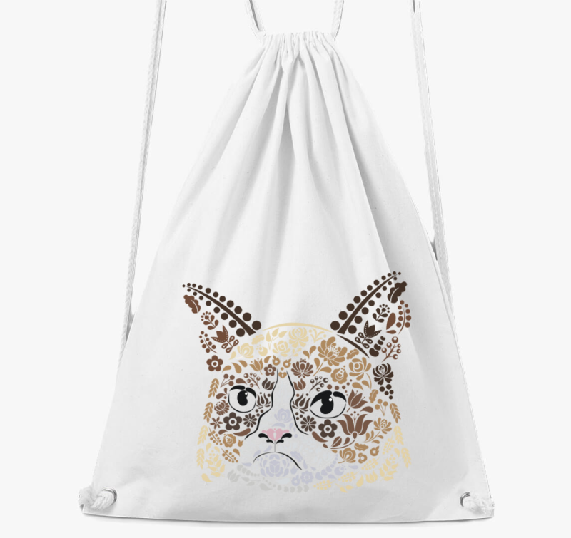 Magyaros Grumpy cat nahrbtnik