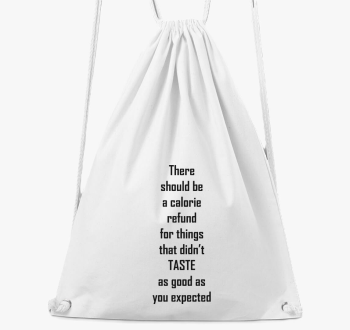 calorie refund nahrbtnik