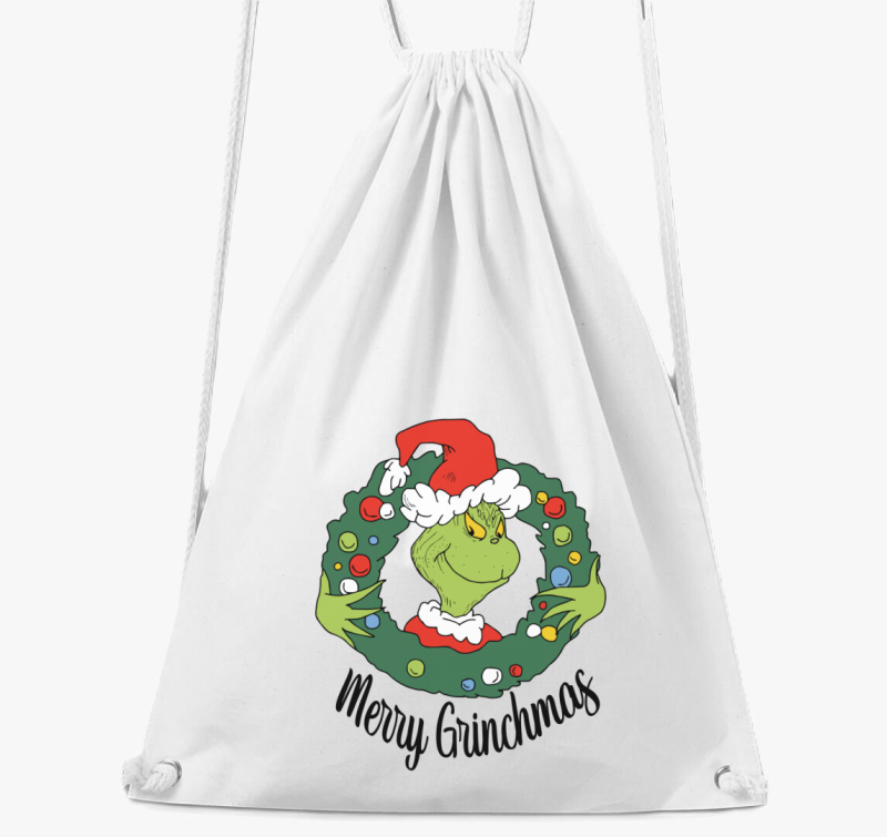Merry Grinchmas nahrbtnik