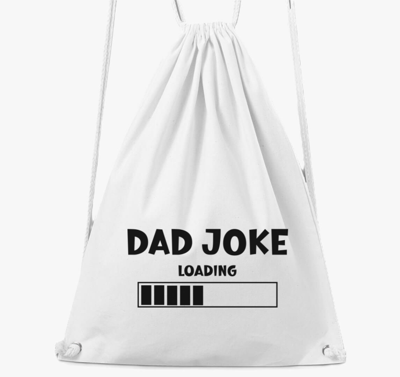 Dad joke loading - nahrbtnik za očeta, ki ima vedno za povedati kakšno očetovsko šalo