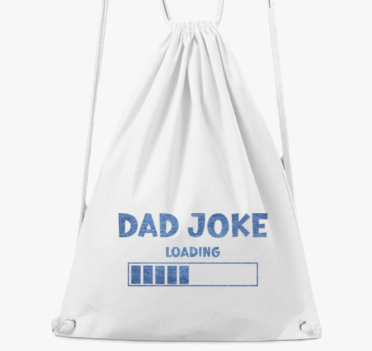 Dad joke jeans nahrbtnik