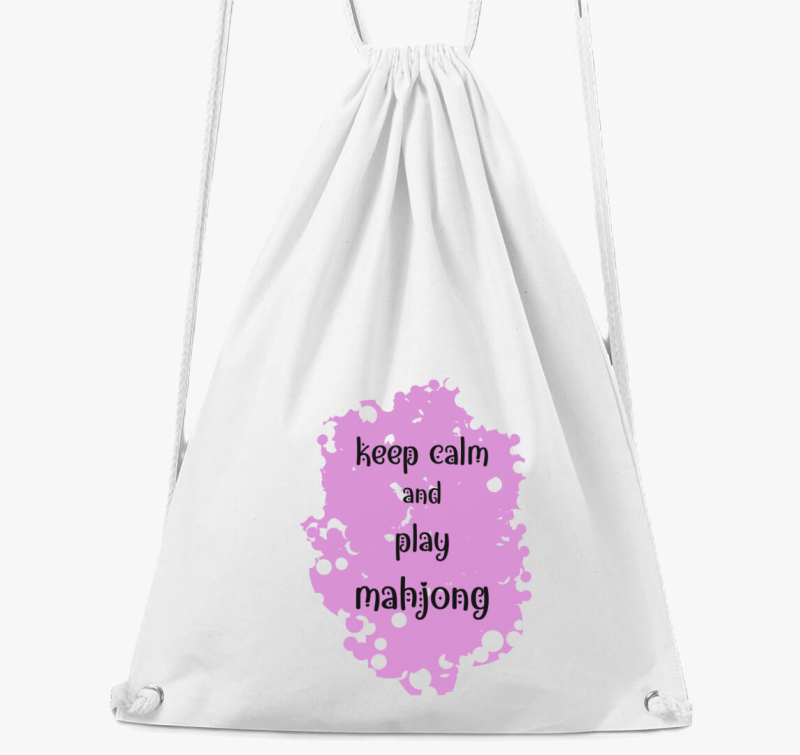 keep calm mahjong pink nahrbtnik