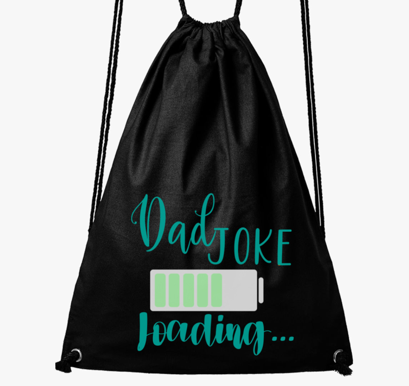 Dad Joke loading zelena nahrbtnik