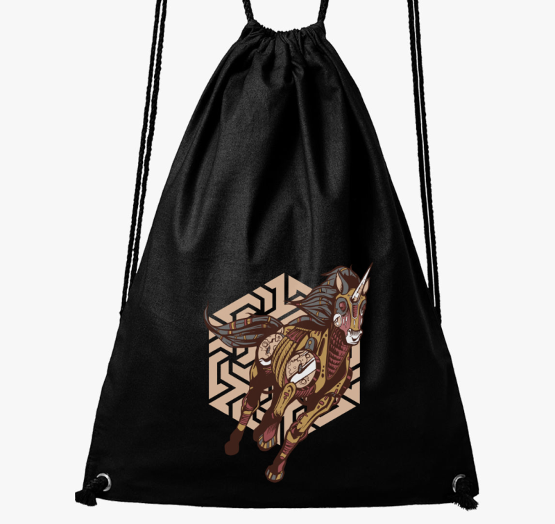 Steampunk unikornis nahrbtnik