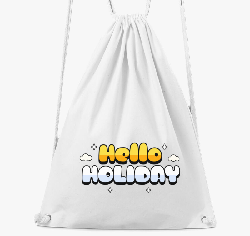 Hello Holiday nahrbtnik