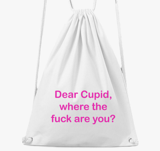 Dear Cupid pink nahrbtnik