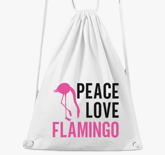 Flamingo peace nahrbtnik