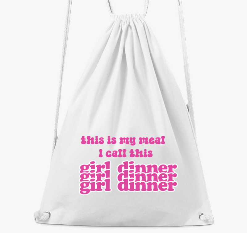 girl dinner pink nahrbtnik