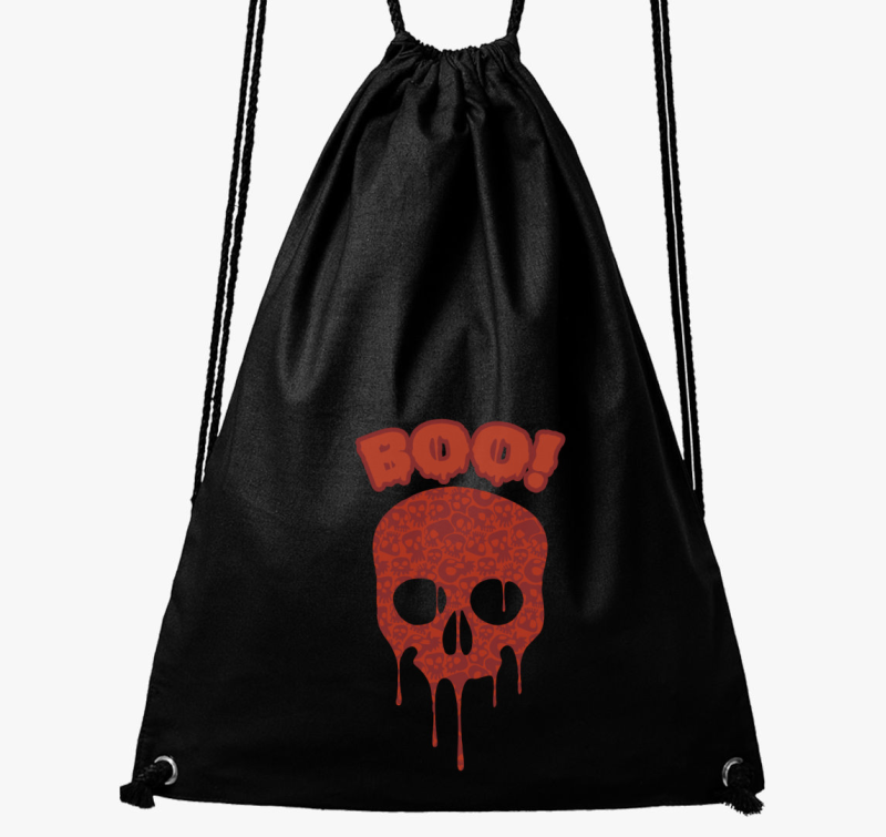 boo red skull nahrbtnik