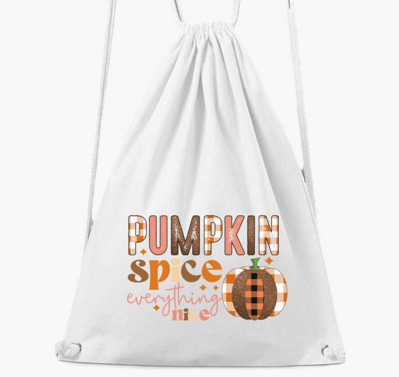 pumpkin spice nice nahrbtnik