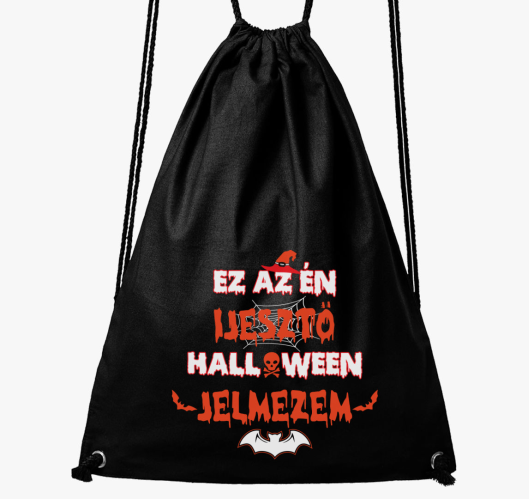 Ez halloween jelmezem nahrbtni...