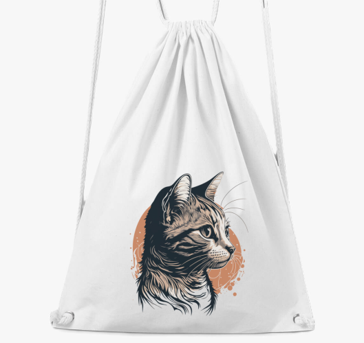 Aranyos cica nahrbtnik