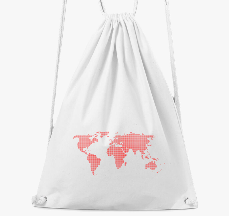 Pontozott rdeča nahrbtnik