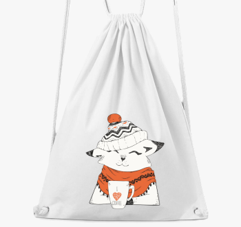 winter cat coffee nahrbtnik