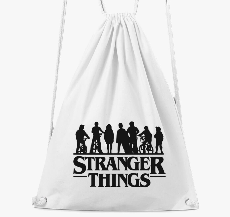 Stranger Things 5 sziluett nahrbtnik