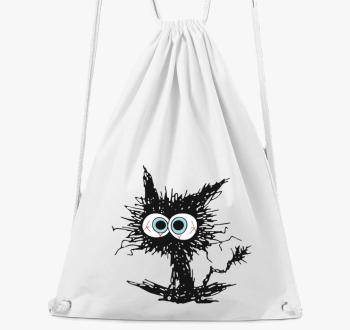 Black cat meme nahrbtnik