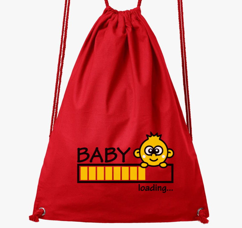 baby loading rumena nahrbtnik