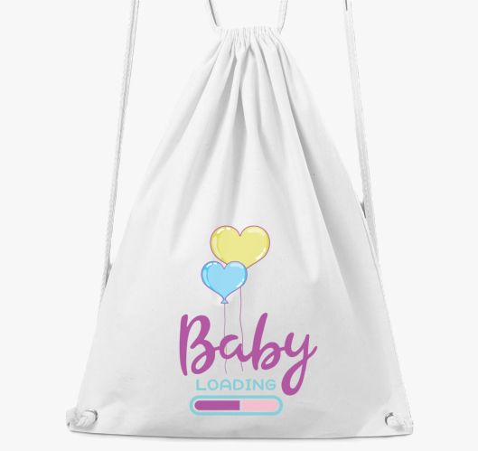 baby loading vijolična nahrbtn...