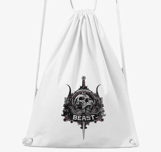 Beast skull nahrbtnik