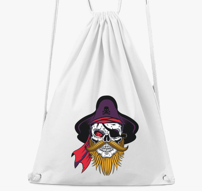 Pirate skull 6 nahrbtnik