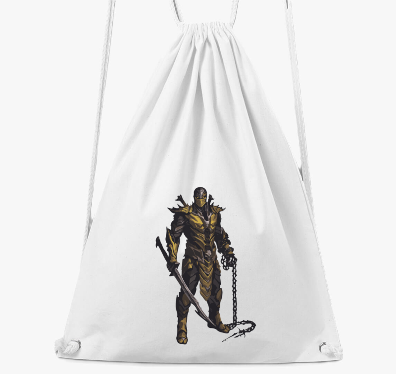 Mortal Kombat Scorpion modell nahrbtnik