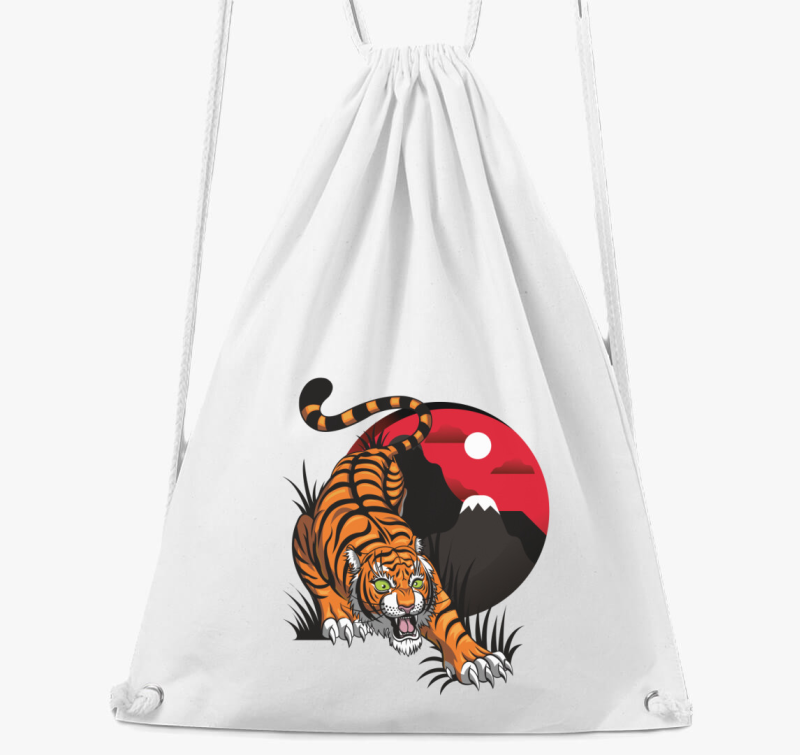 Tiger with horizon nahrbtnik