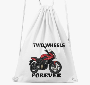 Two Wheels Forever nahrbtnik