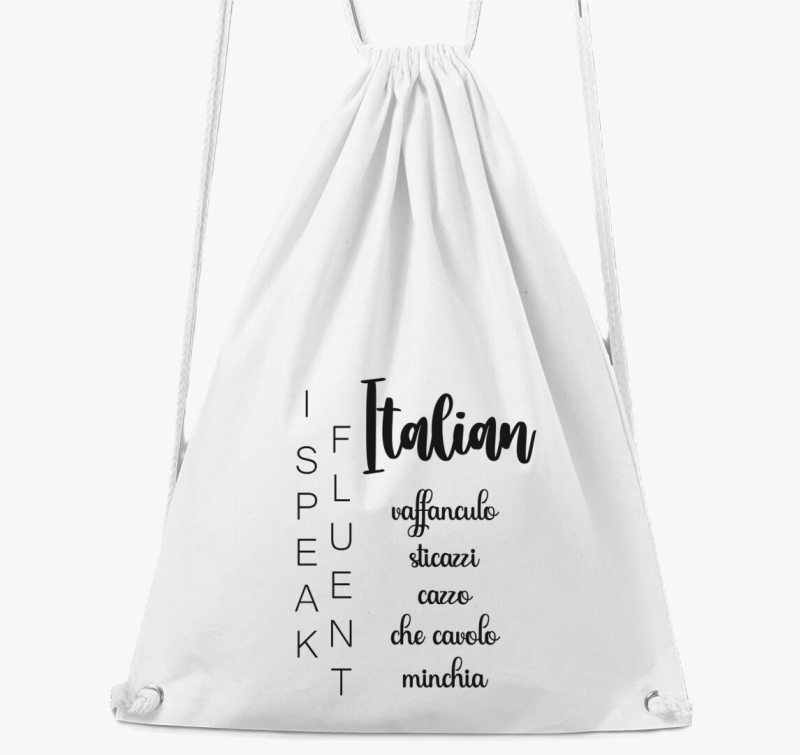 Fluent Italian nahrbtnik