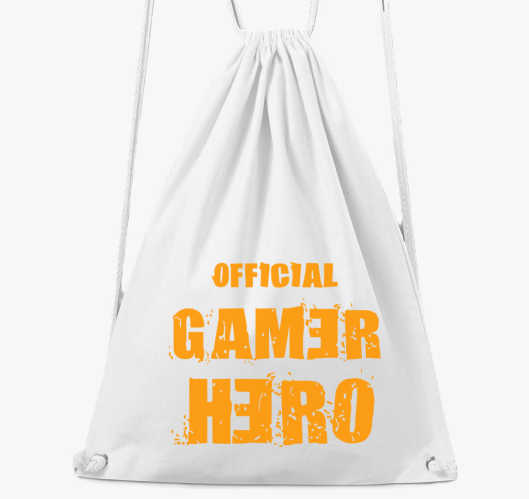 Official Gamer Hero nahrbtnik