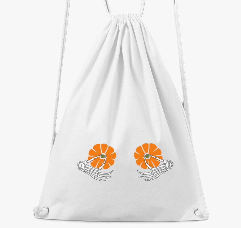 Halloween pumpkin hands nahrbtnik