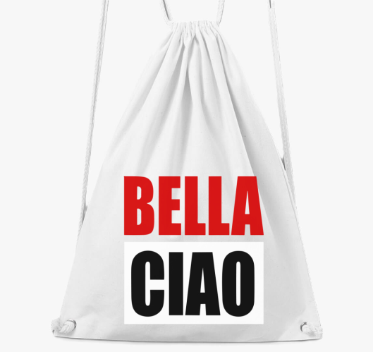 Bella Ciao nahrbtnik
