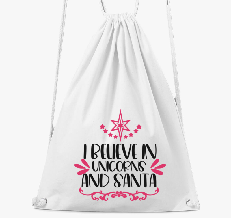 unicorn santa nahrbtnik