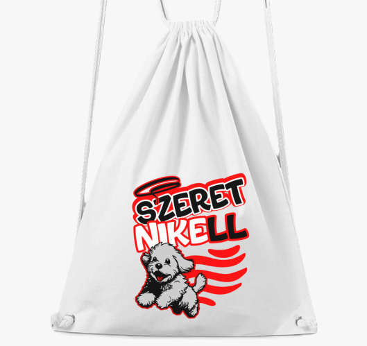 Szeretni kell kutyusos nahrbtn...