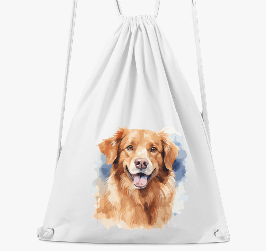 Golden retriever nahrbtnik