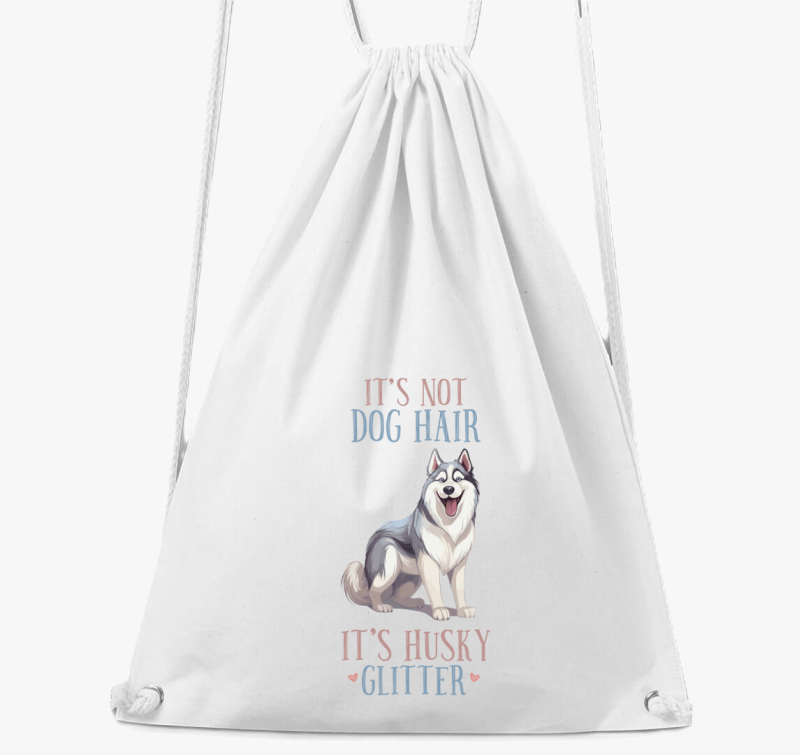 husky glitter nahrbtnik