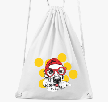 fine santa dog nahrbtnik